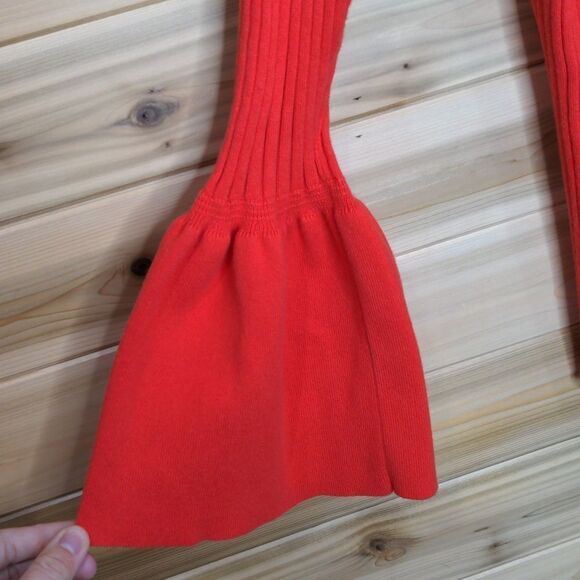 CAbi Vibrant Red Bell Sleeve Cardigan - Picture 4 of 12